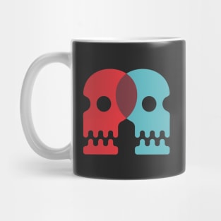 Two Skulls Mug